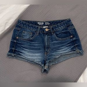 Mossimo Supply Co High Rise Denim Short
